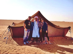 Przeżyliśmy noc na Saharze!